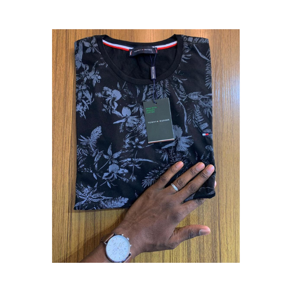 Hamidou Boutique Tee-shirt Tommy Hilfiger Col Rond